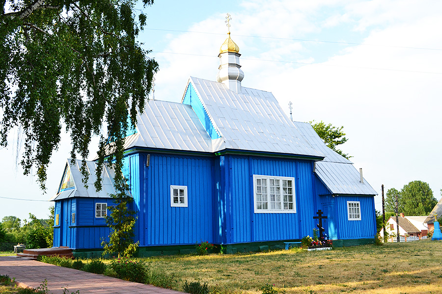 Дмитрівська церква у с. Згорани. 1674